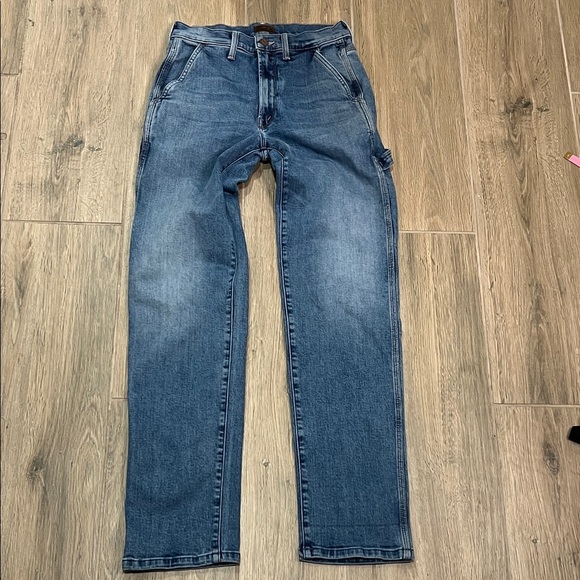 MOTHER Jeans High Waisted Utility So Long Carpenter Wide Straight Boyfriend - Picture 11 of 17